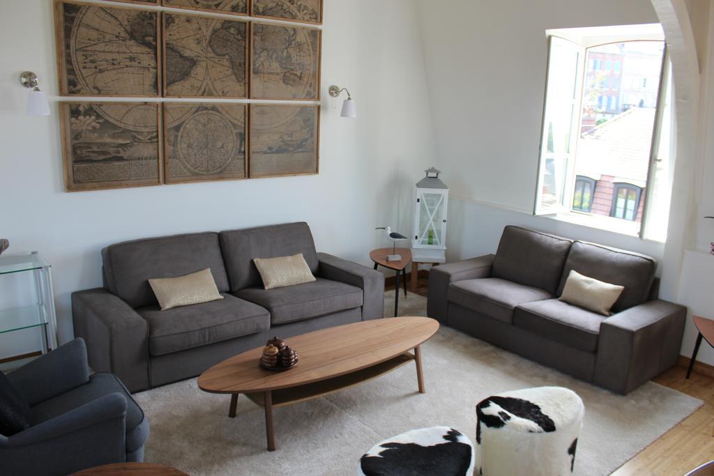 Au Belvedere Apartman Honfleur Kültér fotó