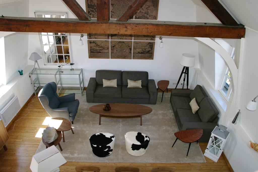 Au Belvedere Apartman Honfleur Kültér fotó